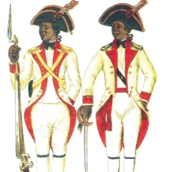 Black soldiers during the French regime