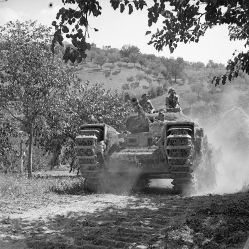 The Canadian’s armoured divisions in Italy