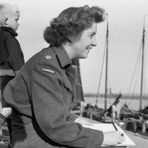 Molly Lamb Bobak – Artiste officielle de l’Armée canadienne