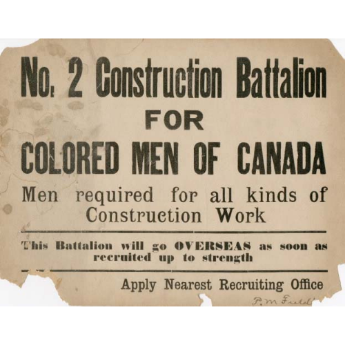 Mythes et réalités sur le service des Noirs pendant la Première Guerre mondiale : 2e Bataillon de construction